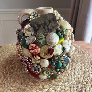 Vintage American memory jug.